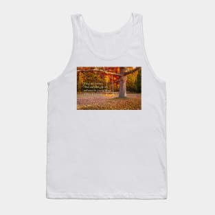 Tree Swing In Autumn Tank Top